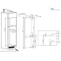 Réfrigérateur intégrable combiné 305L WHIRLPOOL - ART96101 thumbnail image 4