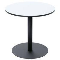 Table Mezzo ronde haut. 75 ou 110 cm plateau stratifié blanc Paperflow - Image 2