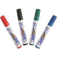 Pochette 4 marqueurs Velleda pointe biseautée BIC - Image 3