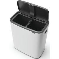 Poubelle Touch BO 2x30L Blanc thumbnail image 3