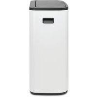 Poubelle Touch BO 2x30L Blanc - Image 4