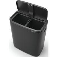 Poubelle Touch BO 2x30L noir mat - Image 4