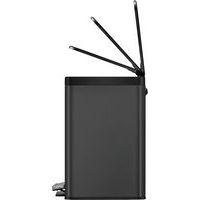 Poubelle à pédale Essential Recycler Step Bin 20+9 L noir thumbnail image 8