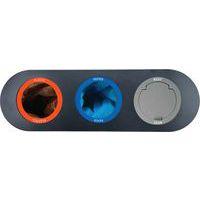 Station de tri sélectif Lune Split 3 flux 114 L thumbnail image 2