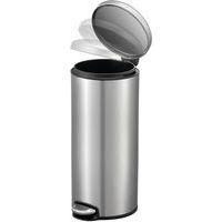 Poubelle à pédale Maggey 30L inox mat thumbnail image 3