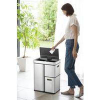 Poubelle élégante Mirage Plus Sensor Recycler 30+15+15 L thumbnail image 4