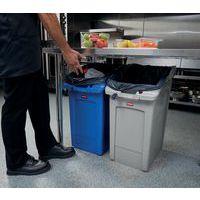 Conteneur sous-comptoir Slim Jim 87L gris thumbnail image 5