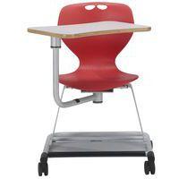 Siège Mahia mobile avec tablette coque orange - Image 2