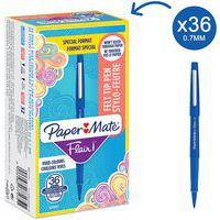 Lot de 36 Stylo feutre Paper Mate Flair bleu format économique 30+6 thumbnail image 4