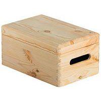 Lot de 2 Caisse de rangement en pin massif - Image principale