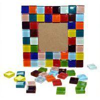 Bocal 750 g mosaïques verre 10x10 mm en couleurs assorties - Image 3