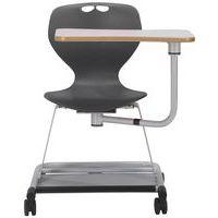 Siège Mahia mobile avec tablette coque grise - Image principale