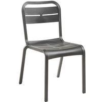 Chaise Cannes anthracite - Image principale