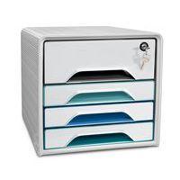 Module 4 tiroirs à clé Smoove Scure CEP Dim. 36 x 28,8 x 27,1 cm - Image principale