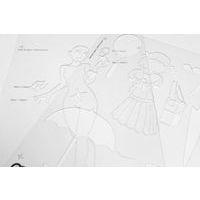 Graph'it trace-manga - Fille 'écolière' thumbnail image 8