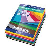 Feuilles papier Dessin Couleur 185g - 12 couleurs - Fabriano - Image principale
