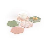 Lot de 30 formes hexagonales bois - Image 2