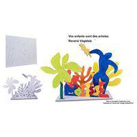 Lot de 5 sculptures carton - rêverie végétale thumbnail image 2