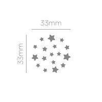 Perforatrice volante motif étoiles 3,8 cm thumbnail image 3