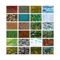 Bloc 144 feuilles papier déco 74g 21.6x14 cm planète terre - Image principale