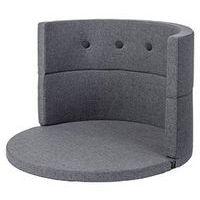 Klip Klap canapé structure mousse ronde pliable bleu gris-KlipKlap - Image principale