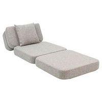 Klip Klap fauteuil convertible soft 1 coussin gris clair-KlipKlap - Image 3