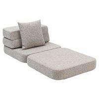 Klip Klap fauteuil convertible soft 1 coussin beige-KlipKlap - Image 3