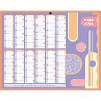 Calendrier emploi du temps format 21 x 26,5 cm 2025-2026 - Image principale