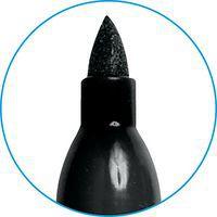 Marqueur permanent Sharpie pointe fine bleu - Boîte de 12 thumbnail image 5