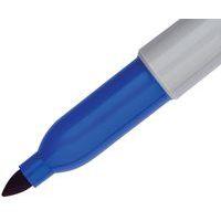 Marqueur permanent Sharpie pointe fine bleu - Boîte de 12 thumbnail image 3