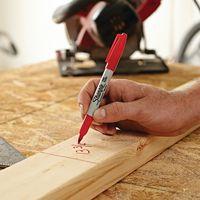 Marqueur permanent Sharpie pointe fine rouge - Boîte de 12 - Image 3