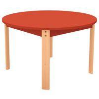 Table Ergo ronde T0 - piètement bois hêtre thumbnail image