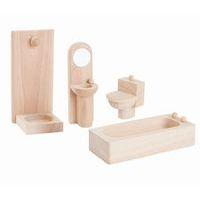 Salle de bain en bois naturel - Image principale