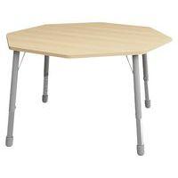 Table Eko octogonale ø 146 cm réglable T1 à T3 - hêtre - Image principale