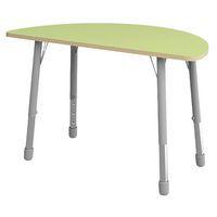 Table Eko demi-ronde réglable T1 à T3