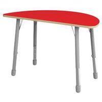 Table Eko demi-ronde réglable T3 à T6