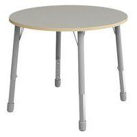 Table Eko ronde ø 100 cm réglable T1 à T3 - gris - Image principale