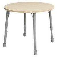 Table Eko ronde ø 100 cm réglable T1 à T3 - bouleau - Image principale