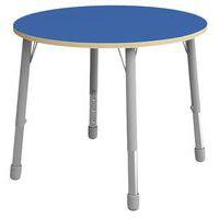 Table Eko ronde ø 100 cm réglable T3 à T6 - bleu - Image principale