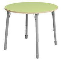 Table Eko ronde ø 100 cm réglable T3 à T6 - vert clair - Image principale