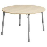 Table Eko ronde ø 136 cm réglable T3 à T6 - bouleau - Image principale