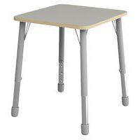 Table Eko carrée 69 x 69 cm réglable T1 à T3 - gris - Image principale