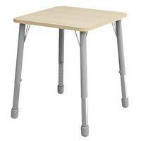 Table Eko carrée 69 x 69 cm réglable T3 à T6 - bouleau - Image principale