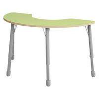 Table Eko haricot 146 x 68 cm réglable T1 à T3 - vert clair - Image principale