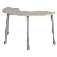 Table Eko haricot 146 x 68 cm réglable T3 à T6 - gris - Image principale
