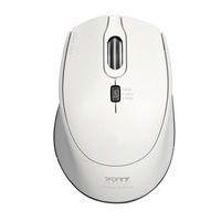 Souris Pro silencieuse sans fil blanche - Port connect - Image principale