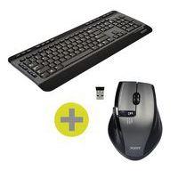 Pack clavier/souris sans fil silencieux - Port connect