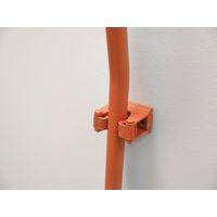 Lot de 5 Support mural hygiénique - Clip Grip - 8,3cm - Orange thumbnail image 2