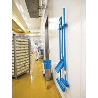 Lot de 5 Support Mural Hygiénique Hi-Flex - 42cm - Bleu thumbnail image 4