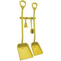 Lot de 5 Support Mural Hygiénique Hi-Flex - 42cm - Jaune - Image 2